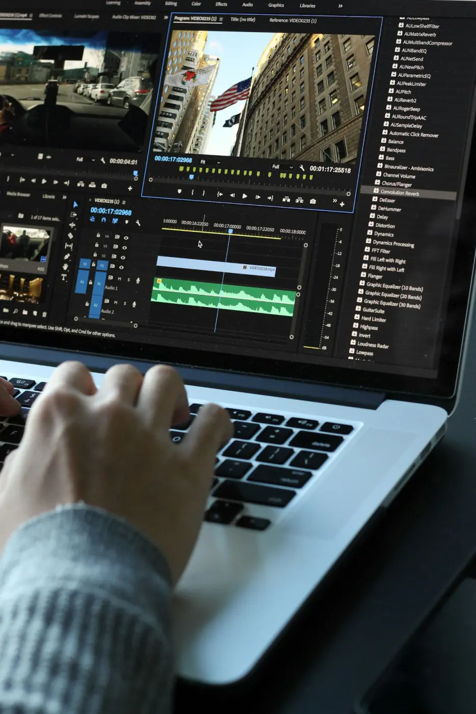 Production de contenus vidéo pour un site web