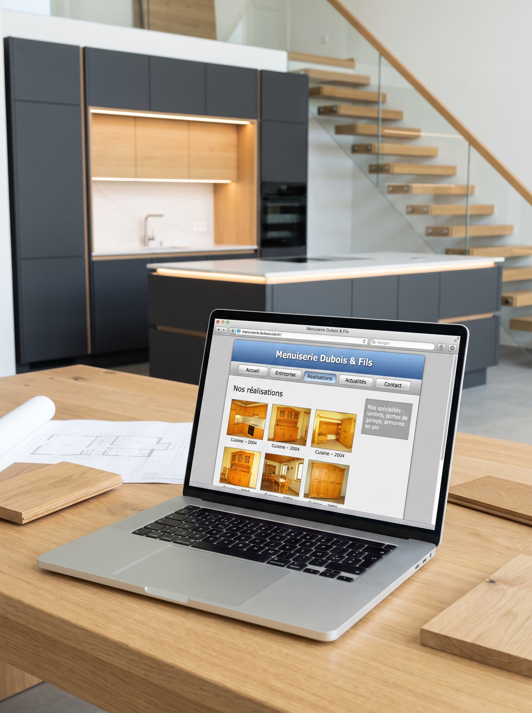 Site web qui ne reflète plus l'activité de l'entreprise